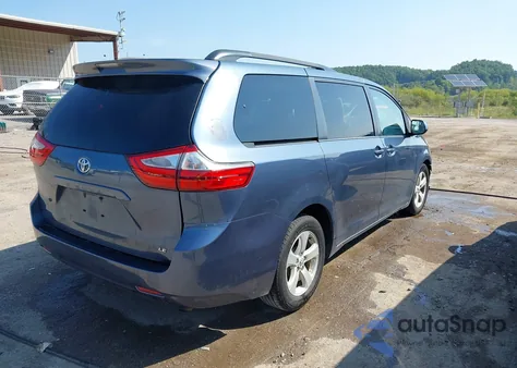 2015 Toyota Sienna Le 8 Passenger from USA, damaged, VIN 5TDKK3DC0FS667195